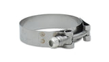 Vibrant Performance 27802 Stainless Steel T-Bolt Clamps (Pack of 2) - Clamp Range: 1.38