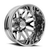 Cali Offroad 9115D-24877CR232 CALI OFF-ROAD-OFFROAD INVADER DUALLY 9115D CHROME 24X8.25 8-200 -232MM 142MM