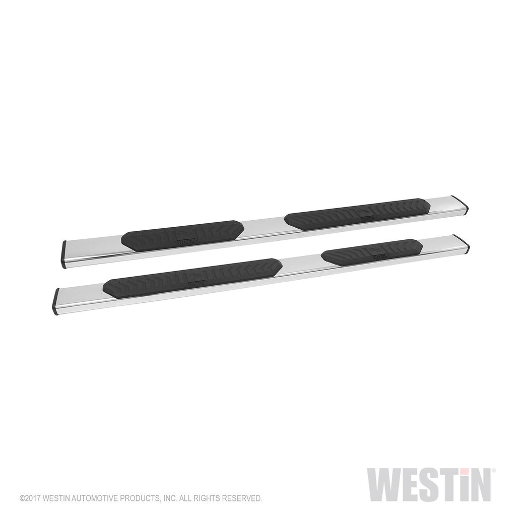 Westin 28-51200 R5 Nerf Step Bars; 5 in. Stainless Steel; Incl. Hardware; No Drilling Required;