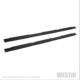 Westin 28-534695 R5 Modular Wheel to Wheel Nerf Step Bars; 5 in. Black; Incl. Hardware;