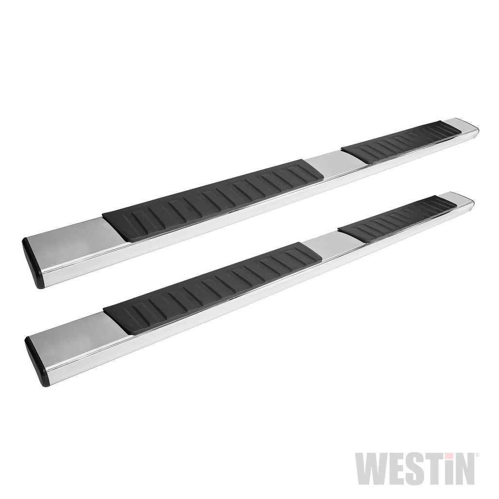 Westin 28-71020 R7 Nerf Step Bars; Stainless Steel; Mount Kit Included; For Double Cab;
