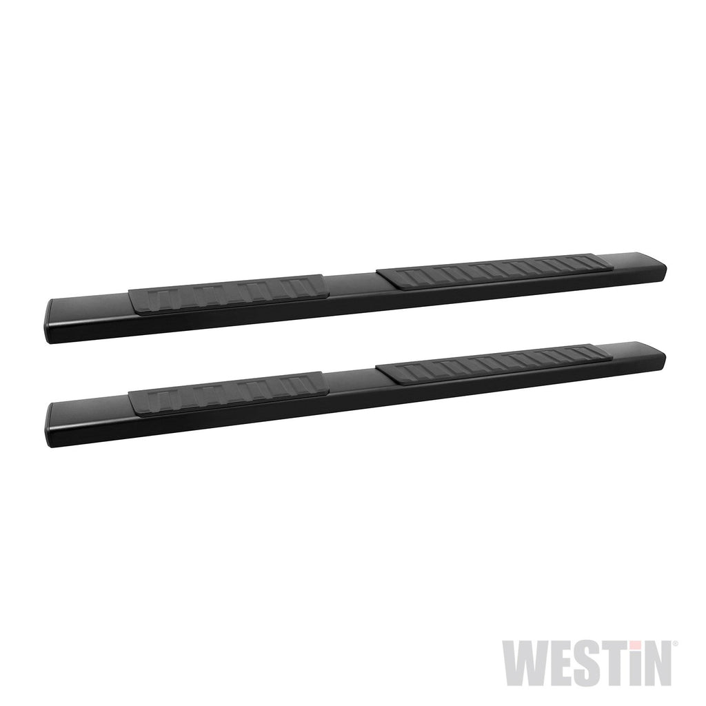 Westin 28-71045 R7 Nerf Step Bars; Black; Mount Kit Included; For Quad Cab;