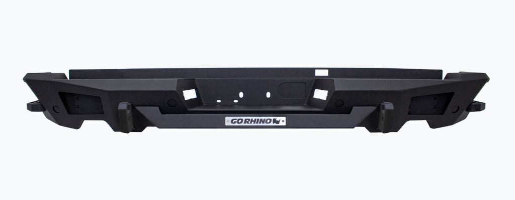 Go Rhino 28130T Heavy duty rear steel bumper replaces factory bumper