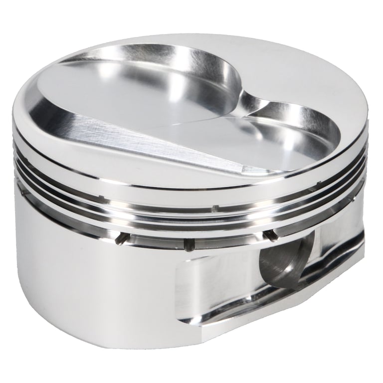 JE Pistons 281799 Piston Set, 2618, Dome, 4.135 Bore, 1.250 CD, 0.927 Pin, Set of 8.