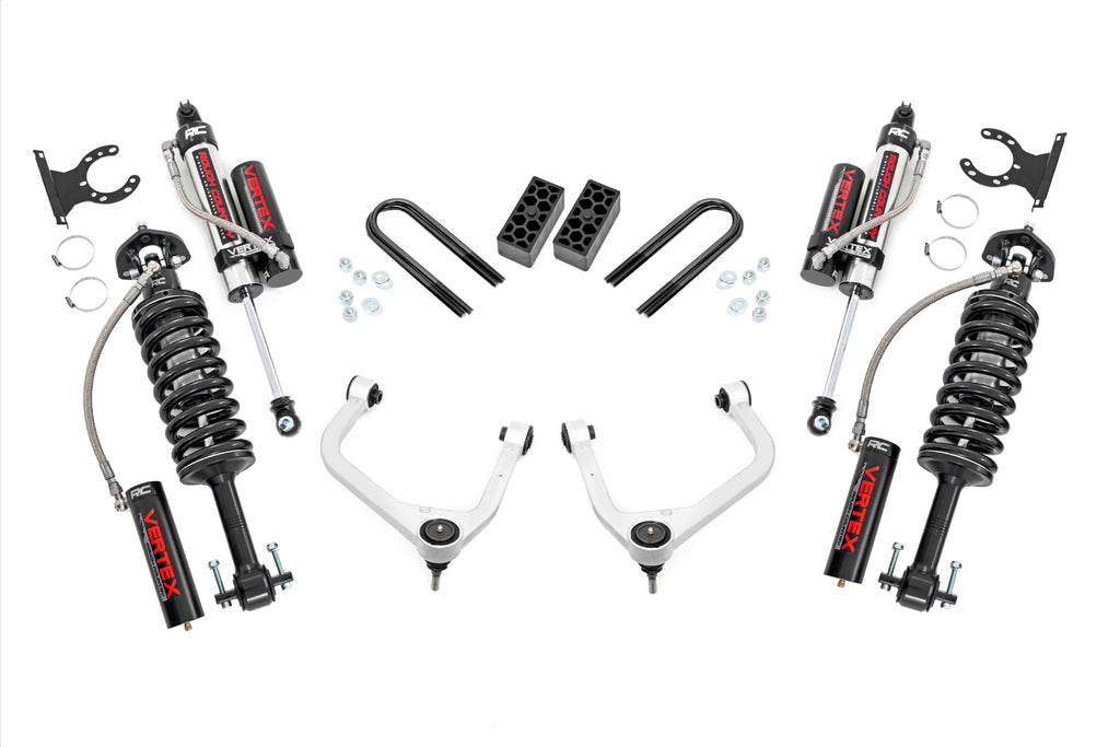 3.5 Inch Lift Kit | Vertex | Rear Mono Leaf | Chevy Silverado 1500 (25-26)