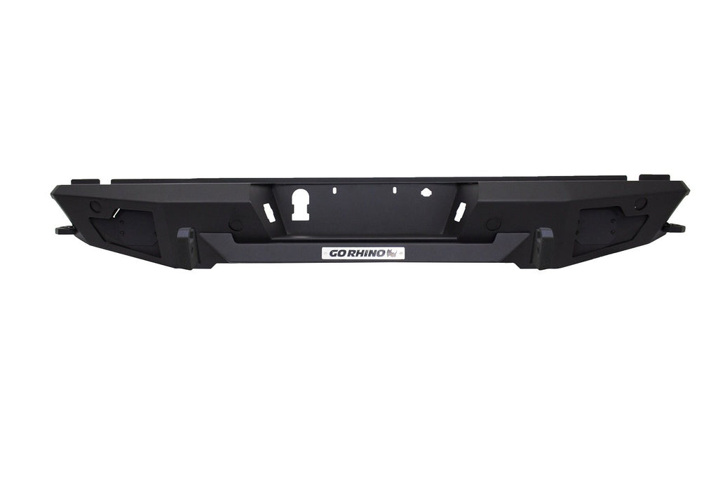 Go Rhino 28296T Heavy duty rear steel bumper replaces factory bumper