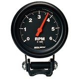 AutoMeter 2891 Traditional incandescent lighting illuminates around the perimeter of the dial