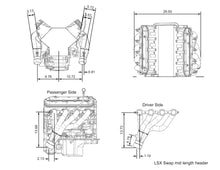 Load image into Gallery viewer, 29101400 - LSX Swap Mid Length Header.jpg