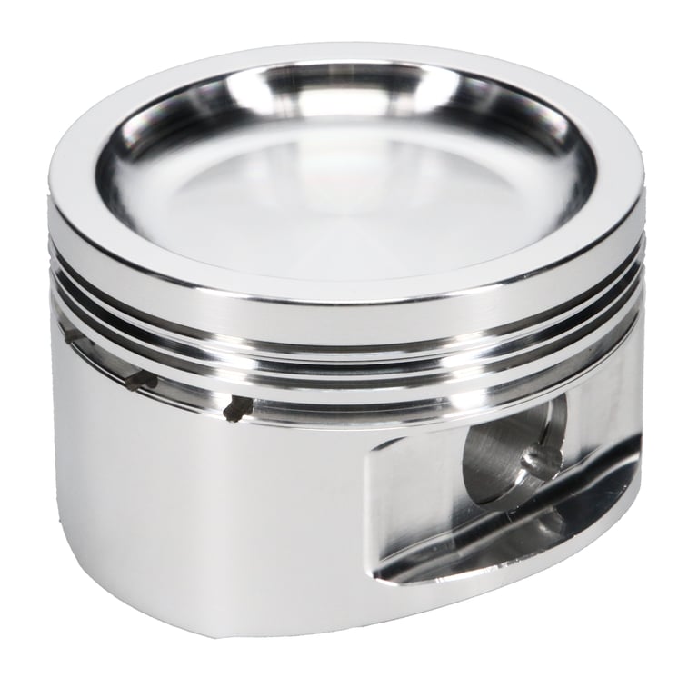 JE Pistons 295734 Piston Set, 2618, Inv Dome/Dish, 3.268 Bore, 1.204 CD, 0.827 Pin, Set of 4.