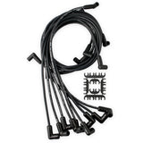 ACCEL 9018CK Spark Plug Wire Set - Chevy Small Block- HEI 75-86 Wires Under Valve Cover-Black