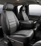 FIA SL69-34GRAY SL60 Series - Leatherlite Simulated Leather Custom Fit Front Seat Cover- Gray