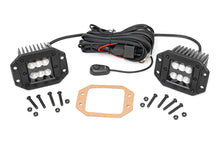 Load image into Gallery viewer, 2 Inch Black Series LED Light Pods  | Pair | Flood | Flush Mount