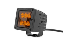 Load image into Gallery viewer, 2 Inch LED Light Pods | Spot Beam | Amber Lens | Square