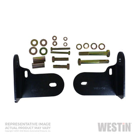 Westin 30-1145 Safari Bull Bar Mount Kit; Black Finish;