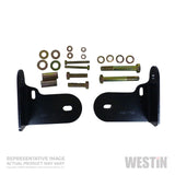 Westin 30-1435 Safari Bull Bar Mount Kit; Minor Cutting Of Air Dam Required; Black Finish;