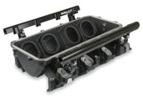 Holley EFI 300-670BK Holley Lo-Ram Manifold Base and Fuel Rails Single Fuel Injector GM LS3/L93