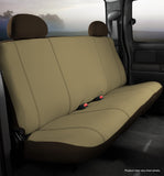 FIA SP82-6TAUPE SP80 Series - Seat Protector Poly-Cotton Custom Fit Rear Seat Cover - Taupe