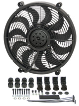 Derale 16217 17" High Output Single RAD Pusher/Puller Fan with Premium Mount Kit