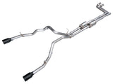AWE Tuning 3015-33531 AWE 0FG Catback Exhaust for 2025+ RAM 1500 3.0TT Rebel - Diamond Black Tips