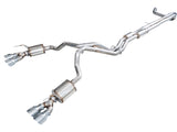 AWE Tuning 3015-42222 AWE 0FG Exhaust Suite for 2021+ Cadillac Escalade ESV 6.2L - Chrome Silver Tips