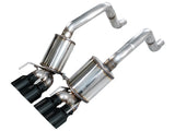 AWE Tuning 3015-43662 AWE Touring Edition Axleback for C6 Corvette 6.2L (2009-2013) - Diamond Black