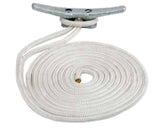 SEA DOG 302112015WH-1 DOUBLE BRAIDED NYLON DOCK LINE