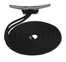 Load image into Gallery viewer, SEA DOG 302112020BK-1 DOUBLE BRAIDED NYLON DOCK LINE