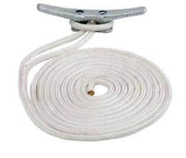 SEA DOG 302112025WH-1 DOUBLE BRAIDED NYLON DOCK LINE