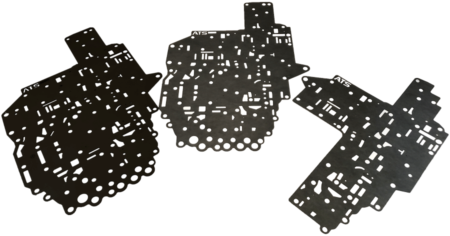 ATS 68Rfe Billet Channel Plate Kit Fits 2007.5-2011 6.7L Cummins