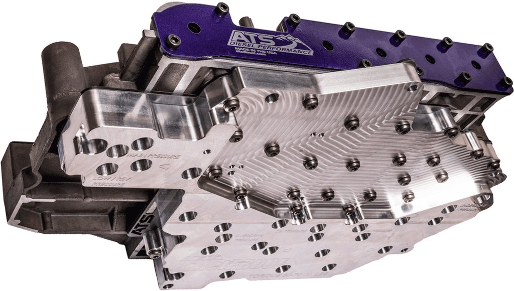 ATS 68Rfe Billet Channel Plate Valve Body Fits 2019+ 6.7L Cummins With Solenoid Pack
