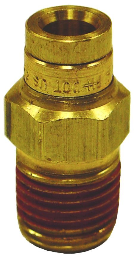 Firestone Ride-Rite 3046 1/4NPT Male Connector Brass 25 per pack