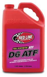 Transmission Oil D6 ATF Synthetic 16 Gallon Red Line Oil