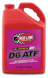 Red Line Oil 30707 Transmission Oil D6 ATF Synthetic 16 Gallon Red Line Oil