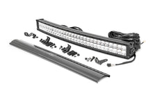 Load image into Gallery viewer, 30 Inch Chrome Series LED Light Bar | Curved | Dual Row | Cool White DRL