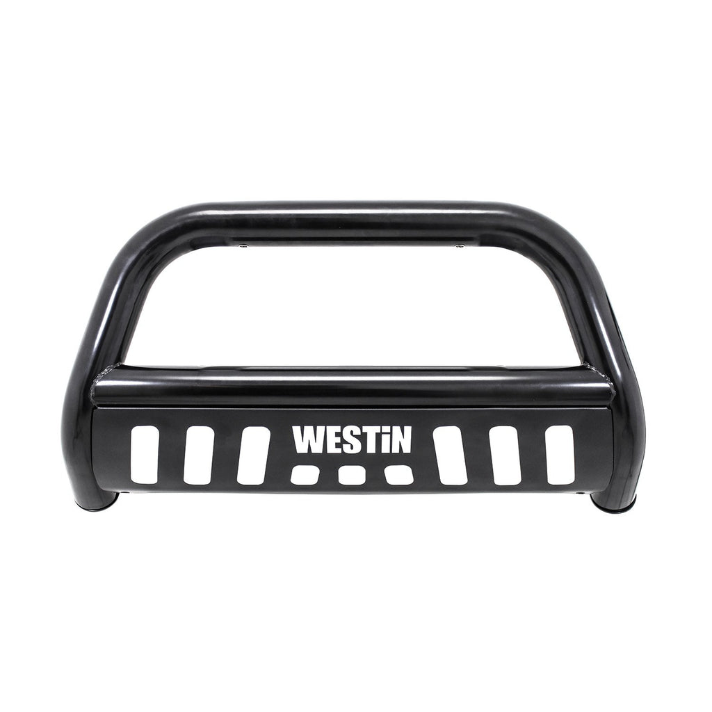 Westin 31-3955 E-Series Bull Bar; 3 in. Dia.; Black Powder Coated Steel;