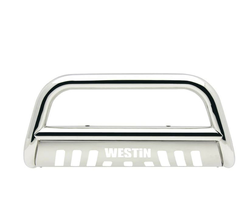 Westin 31-3980 E-Series Bull Bar; 3 in. Dia.; Polished Stainless Steel;