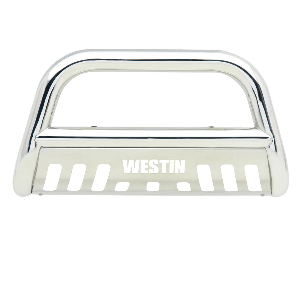 Westin 31-5240 E-Series Bull Bar; 3 in. Dia.; Polished Stainless Steel;