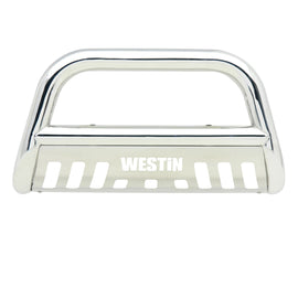Westin 31-5240 E-Series Bull Bar; 3 in. Dia.; Polished Stainless Steel;