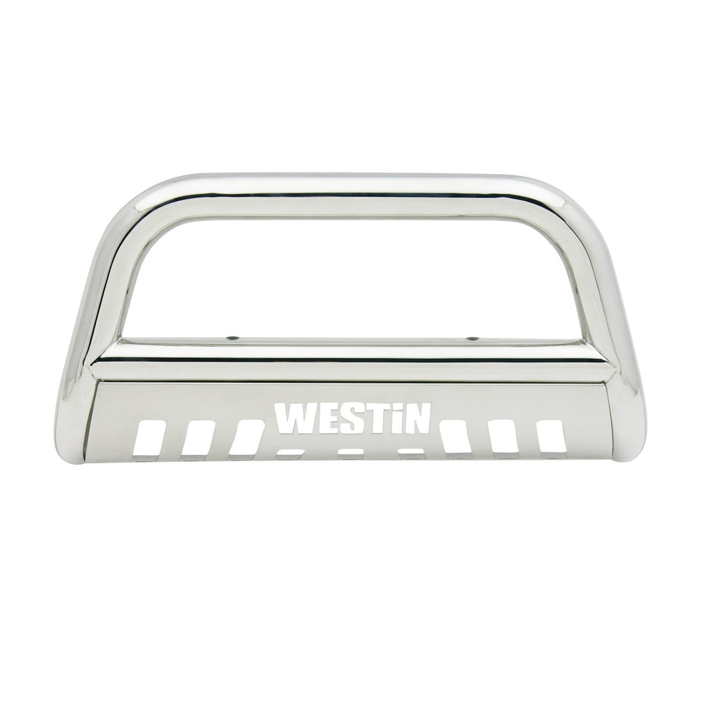 Westin 31-5370 E-Series Bull Bar; 3 in. Dia.; Polished Stainless Steel;