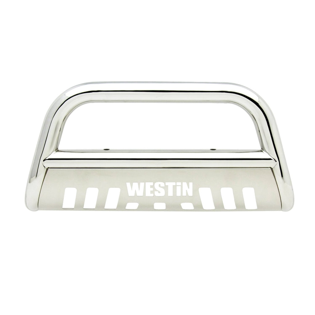 Westin 31-5600 E-Series Bull Bar; 3 in. Dia.; Polished Stainless Steel;