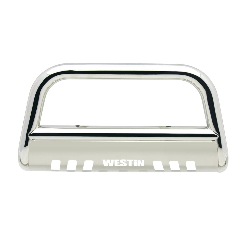 Westin 31-5960 E-Series Bull Bar; 3 in. Dia.; Polished Stainless Steel;