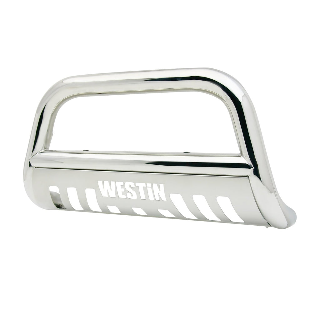 Westin 31-5990 E-Series Bull Bar; 3 in. Dia.; Polished Stainless Steel;