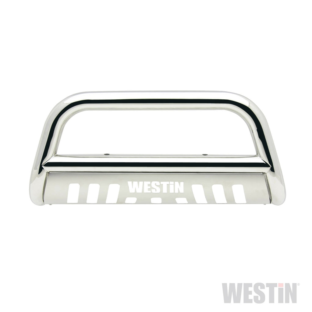 Westin 31-6010 E-Series Bull Bar; 3 in. Dia.; Polished Stainless Steel;