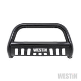 Westin 31-6015 E-Series Bull Bar; 3 in. Dia.; Black Powder Coated Steel;