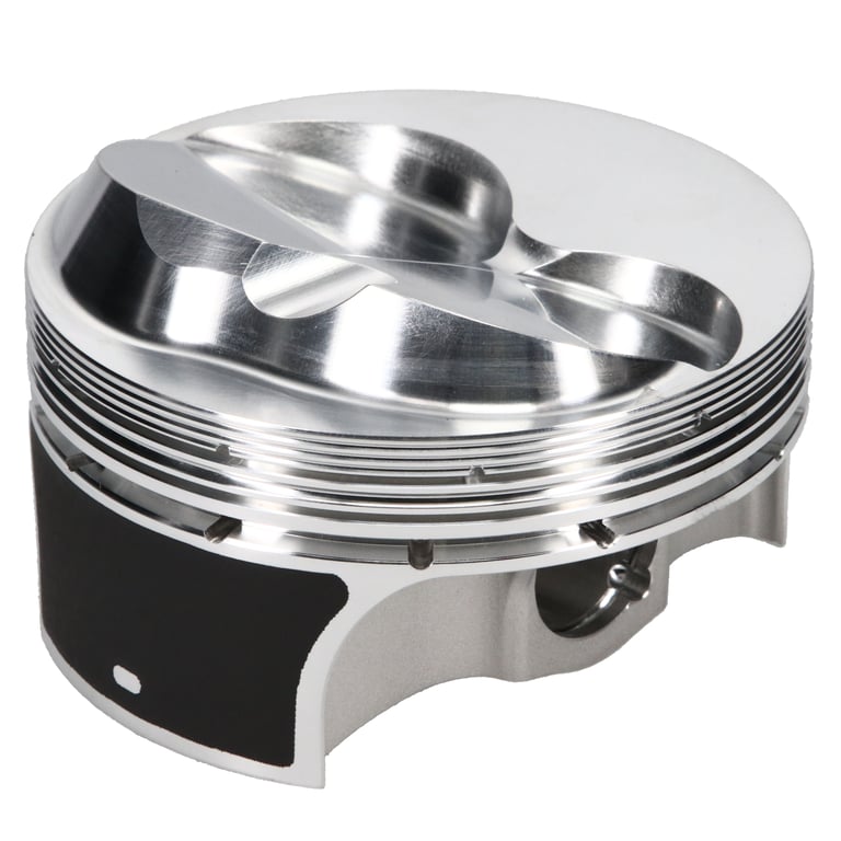JE Pistons 310565 Piston Set, 2618, Dome, 4.045 Bore, 1.250 CD, 0.927 Pin, Set of 8.
