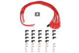 ACCEL 4040R, Spark Plug Wires, Super Stock, Spiral Core, 8mm, Red, Set