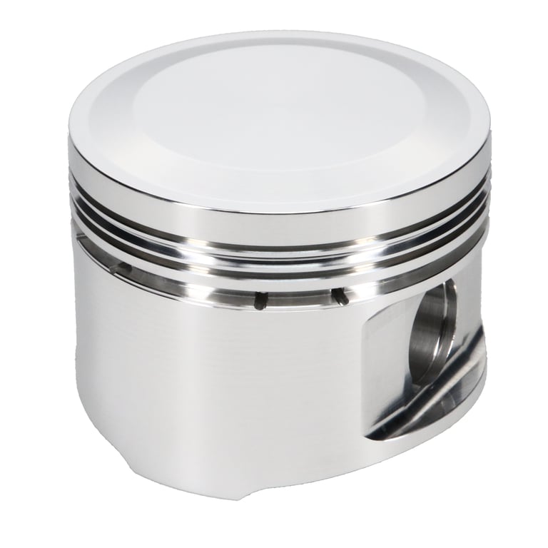 JE Pistons 312443 Piston Set, 2618, Dome, 2.992 Bore, 1.401 CD, 0.787 Pin, Set of 5.