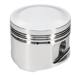 JE Pistons 312443 Piston Set, 2618, Dome, 2.992 Bore, 1.401 CD, 0.787 Pin, Set of 5.
