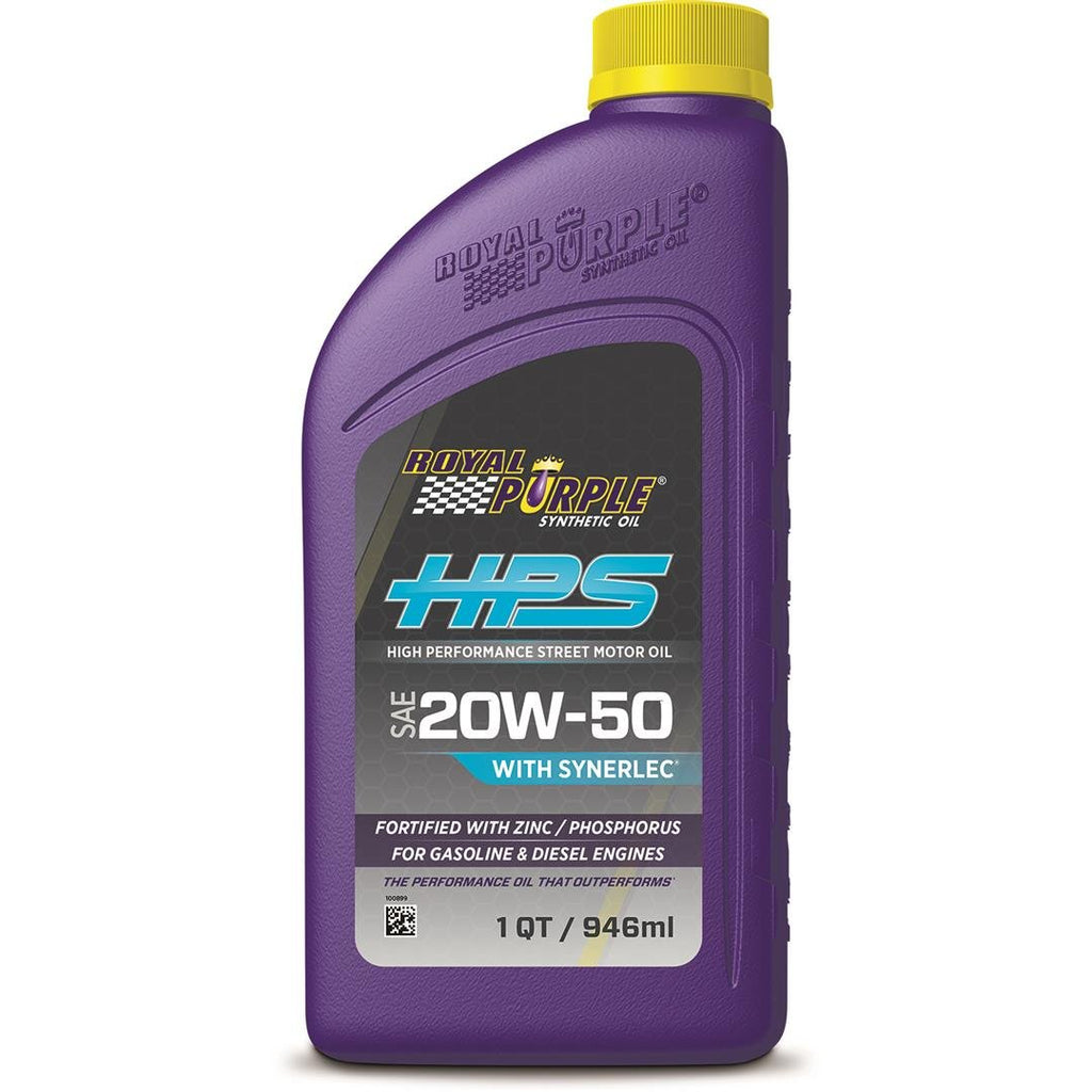 Royal Purple 31250 HPS 20W50 Syn Oil - Quart