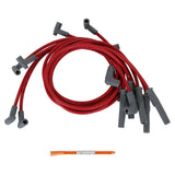 MSD 31409 Super Conductor Spark Plug Wire Set Chevy '82-'83 Camaro/Trans Am